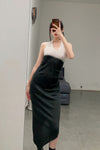 marc le bihan black and white dyed sundress 2862 E23 black/white